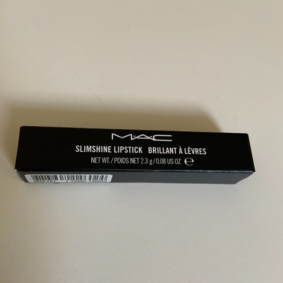 MAC Cosmetics Slimshine Lipstick INTIMIDATE Cool Plum-Pink RARE - Picture 8 of 11